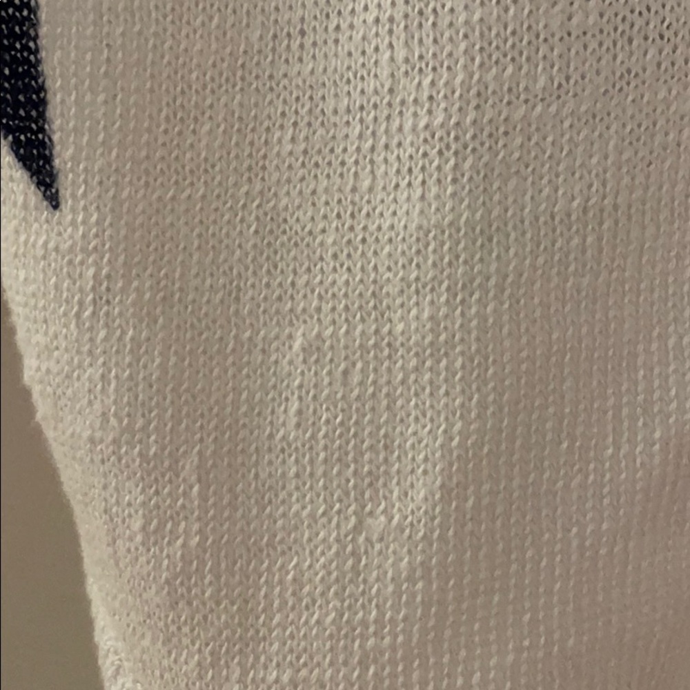 Rails Perri White Navy Stars NWOT Trendy Sweater - Picture 8 of 8